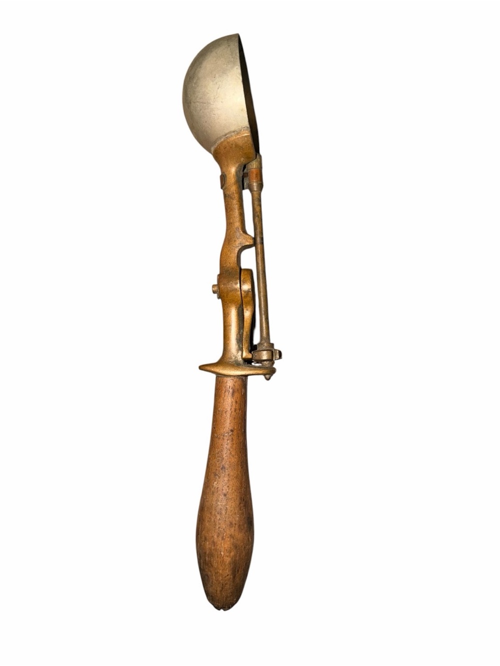 Antique Gilchrist No. 31 Ice Cream Scoop - Wood Handle Soda Fountain Tool 1915 - Picture 4 of 7